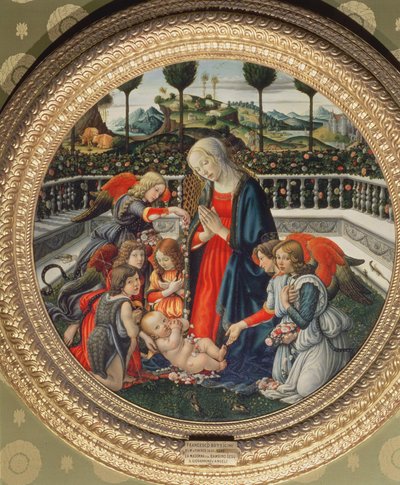 عشق المسيح الطفل بواسطة فرانشيسكو بوتيتشيني